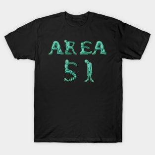Alien area 51 T-Shirt
